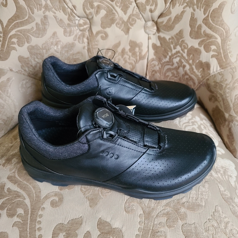 ECCO Mens Biom Hybrid 3 BOA Spikeless Golf Shoes.